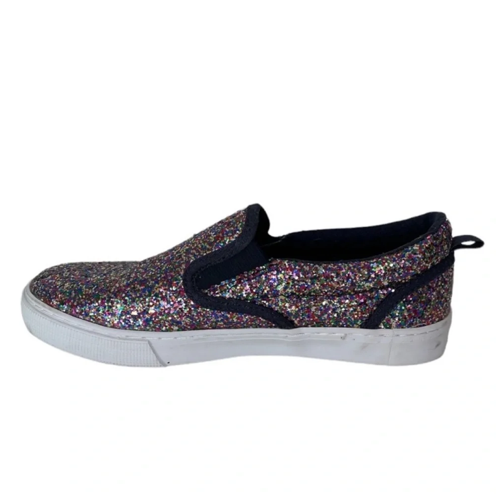 GAPKids Tennis Shoes Sneakers Slip-On Multi Colored Glitter Girls Size 3